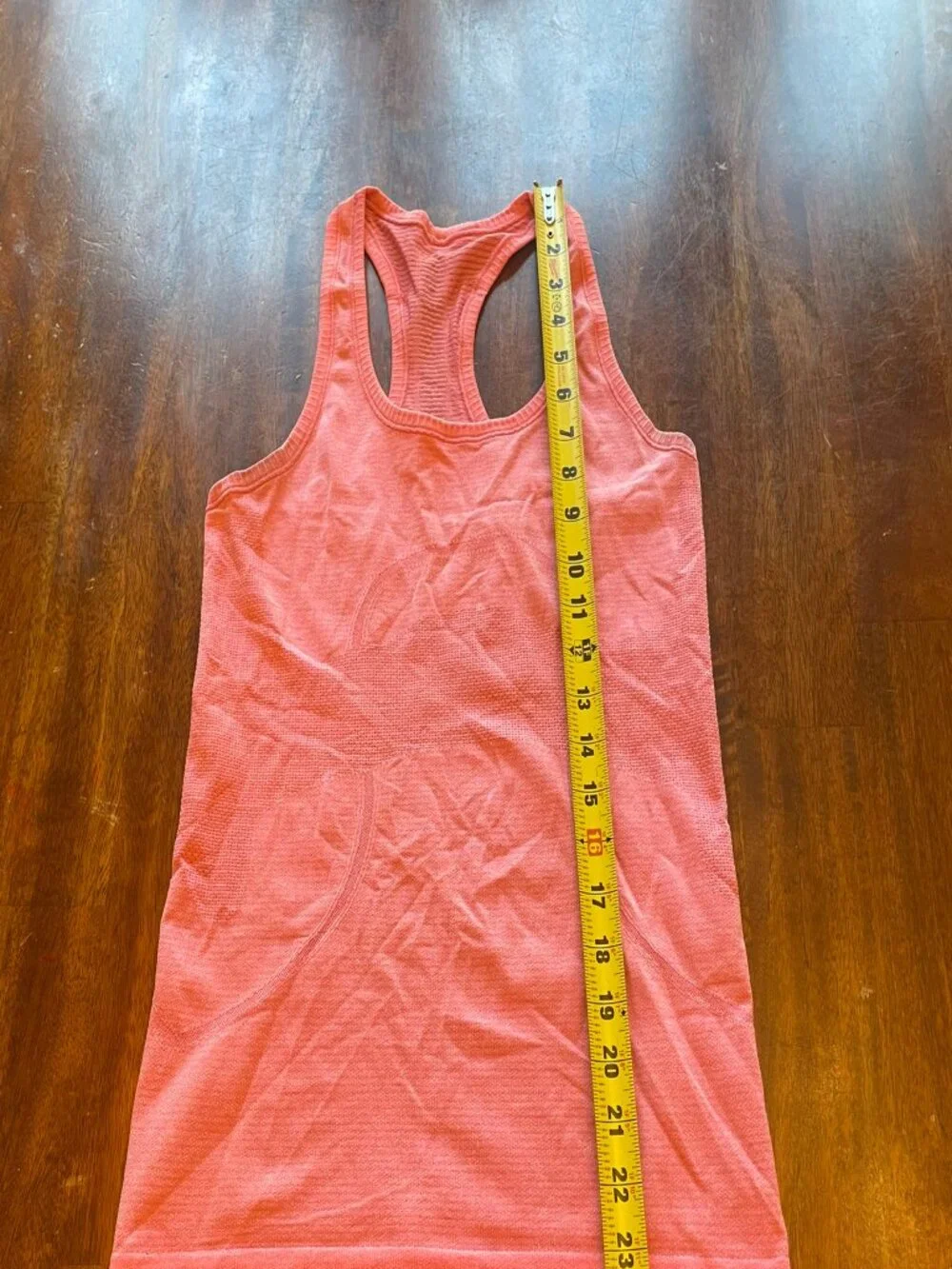 Lululemon Swiftly Tech Racerback Tank Coral Size 4 Skimming Fit